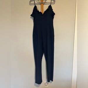 Navy blue jumpsuit